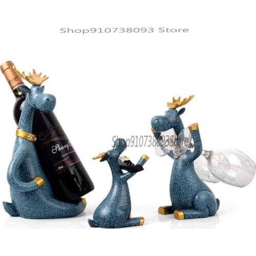 Creative Wine Rack Decoration Household Wine Cabinet Decoration Wine Bottle Storage Rack Wine Rack Decoration Wine Glass Rack Up