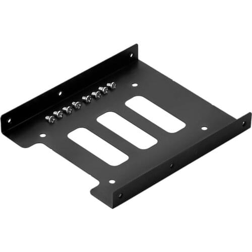 2.5 inch to 3.5 inch SSD HDD Adapter Bracket Metal Mounting Kit Bracket Dock Hard Drive Holder SSD Tray For Desktop PC