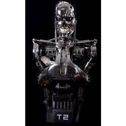 Cool ! Upgraded Version Of T750 T800 1: 1 Termina Bust With Chip On Top Gifts Resin Model