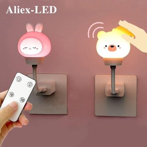 New Creative LED USB Night Light Bedside Girl Heart Cute Pet Plug-in Energy-saving Sleep Soft Light Night Light
