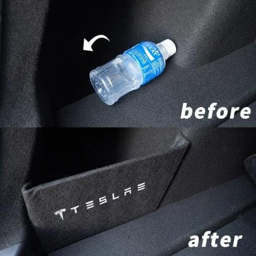 Car Tail Box Storage Baffle For Tesla Model 3 Car Rear Trunk Partition Parts Auto Stowing Tidying Interior Accessories Supplies