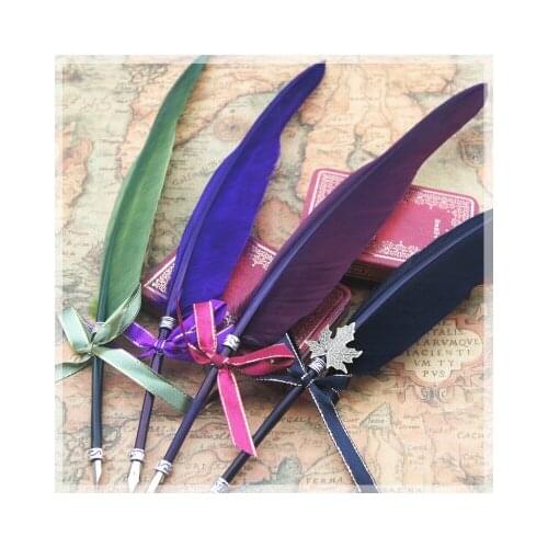 Dip pen Retro quill gift 2pcs free shipping