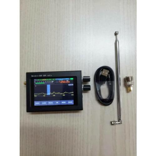 50K-2GHz Register Malachite SDR Radio Malahit DSP SDR Receiver + LCD + Battery