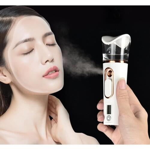 Face Spray Steamer Bottle Nano Mister Measuring Skin Moisture Hydrating Instrument Cold Facial Beauty Hydrating Skin Care Tools
