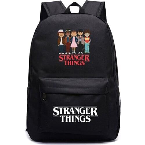 Mochila Stranger Things Backpacks Students school bags Children Boys Girls Bookbag Casual Travel knapsack teens Laptop Backpack