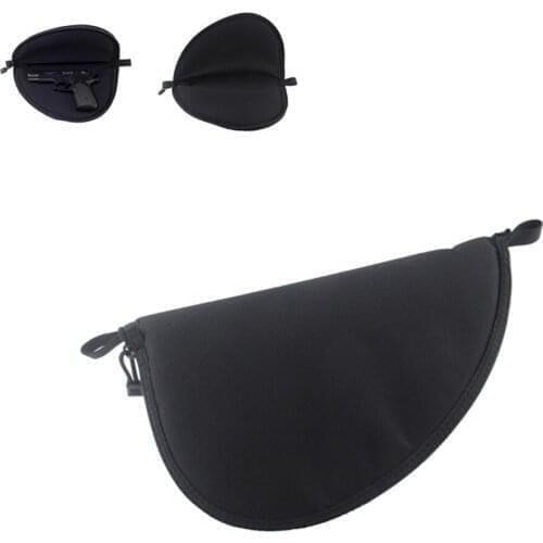 Tactical Military Airsoft Concealed Pistol Pouch Portable Handgun Holster Protect Case Army Hunt Gun Glock 17 18 Molle Carry Bag