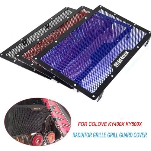 Motorbike Radiator Grill Grille Guard Cover Protector For Colove KY400X KY500X KY 500X KY 400X