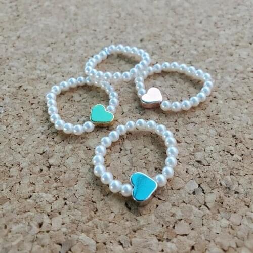 2021 Hematite Moonstone Stainless Steel Womens Ring Mix Color Natural Stone Rings for Women Fashion Elastic Rope Adjustable