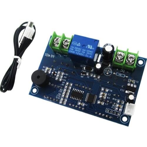 10pcs/lot DC12V thermostat Intelligent digital thermostat temperature controller With NTC sensor W1401 led display