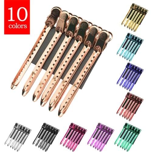 10 Styles Professional Salon Stainless Hair Clips Hair Styling Tools DIY Hairdressing Hairpins Barrettes Headwear Accessories