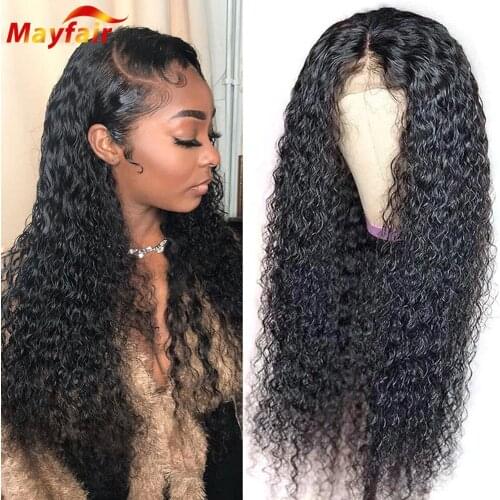 13x4 Jerry Curly Lace Front Wig 28 Inch Lacefront Pre Plucked Frontal Brazilian Human Hair Closure 4x4 Kinky Curly Wigs