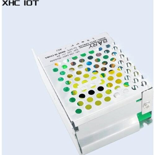 AC-DC Switching Power Supply Module 24W 100-250VAC To DC12V 2000mA DIP XHCIOT AP21-24W12N White Aluminum Alloy Shell