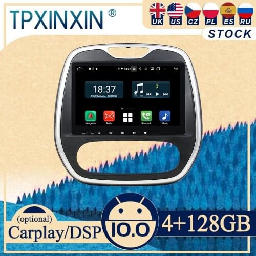 For Renault Capture CLIO 2011-2019 Android Car Stereo Car Radio with Screen2 DIN Radio DVD Player Car GPS Navigation Head Unit