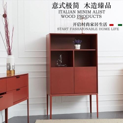 Italian Minimalist Luxury Sideboards Cabinet Modern Minimalist Nordic Wine Cabinet Living Room Porch Cabinet Italian Division