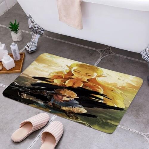 Princess Warrior 3D Print Doormats Rectangle Non-Slip DoorMat Bedroom Kitchen Entrance Print Door rugs Dropshipping