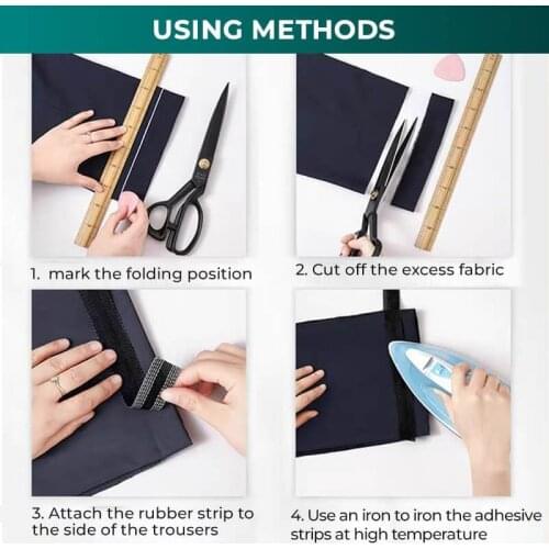 Pants Edge Shorten Self-Adhesive Pants Mouth Paste At The Adhesive Hem Of The Trousers Hem