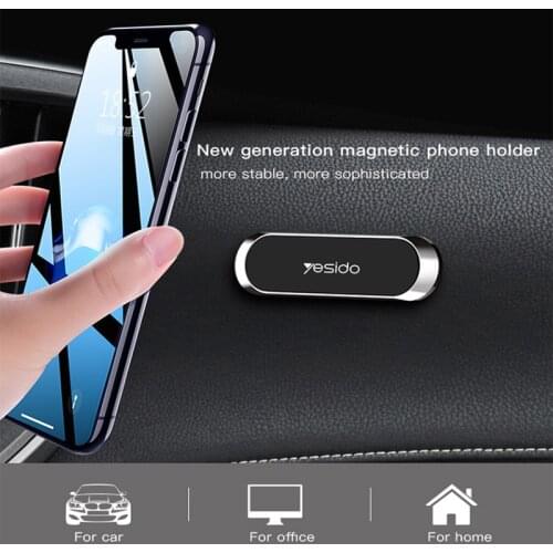 Magnetic Phone Bracket Universal Car Styling Air Vent Phone Holder Support For Home Car Wall Mobile Phone GPS Navigation Stand