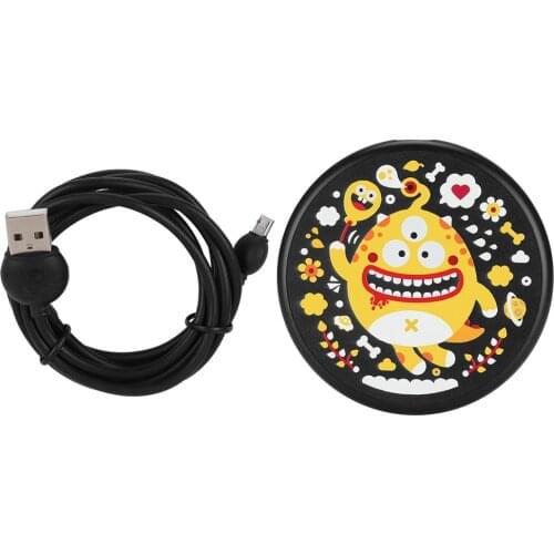 2021 New Portable Mini Wireless 10W Fast Charger Power Bank For Mobile Phone Built-In Soft Light Indicator (#3)