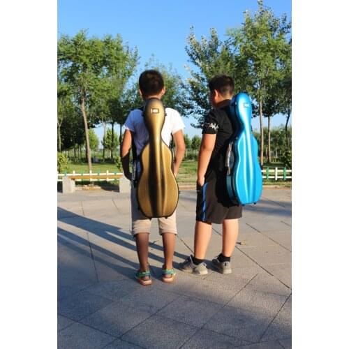 New Camber modle composite material full size violin case 4/4 brown