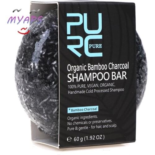 New Soap Hair Darkening Shampoo Bar Repair Gray White Hair Color Dye Face Hair Body Shampoo 55g Natural Organic Hair Conditioner