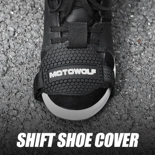 Rubber Motorcycle Shoes Protective Gear Shift Pad Moto Anti-skid Gear Shifter Lightweight Boot Cover Shifter Guards Protector