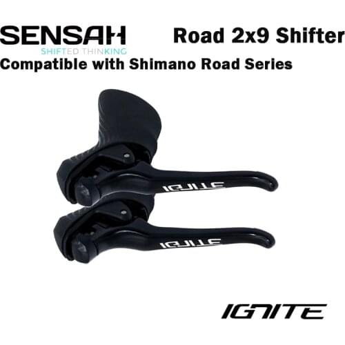 SENSAH - IGNITE road bike shifter lever, 2x8 2x9 speed brake lever, R7000 Tiagra Sora sensh empire pro sensh groupset
