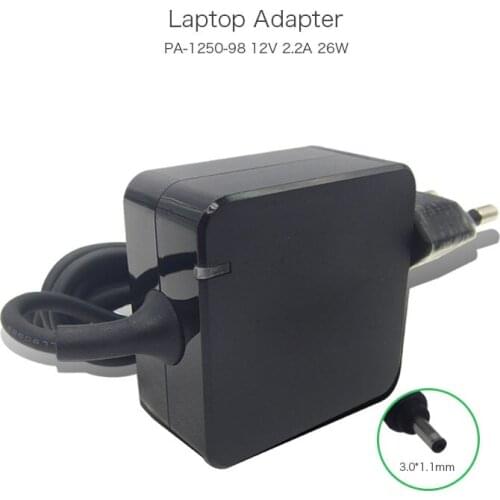 EU Plug 12V 2.2A 26W 2.5* 0.7mm Laptop AC Adapter for Samsung AD-2612BKR NP930X2K PA-1250-98 PA-1250-96 Power Supply