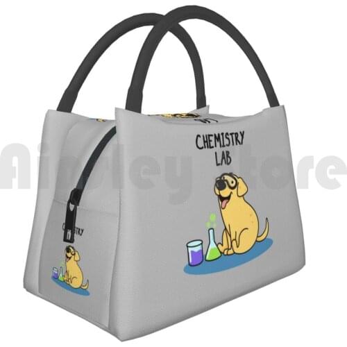 Cooler Lunch Bag Picnic Bag Chemistry Lab Animal Pun Pun Art Jokes Animal Puns Animal Jokes Labrador Puns Cute Animal