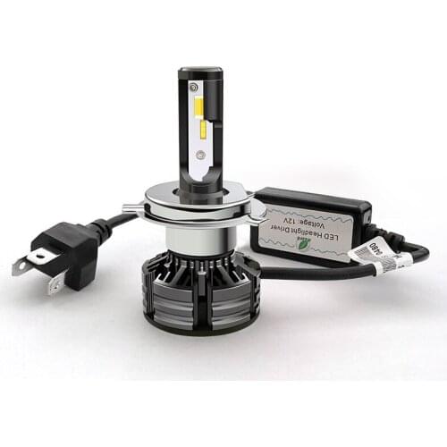 Super bright car LED headlights three-color temperature low beam high beam headlights far and near one