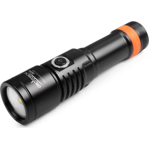 ORCA Scuba Diving 1200 lumens D530V CREE LED Video Light Torch Underwater 150-Meter Waterproof Search Night Dive Freediving