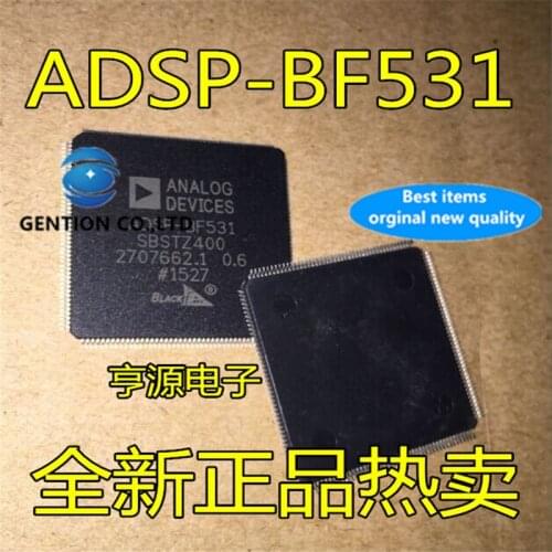 5Pcs ADSP-BF531 ADSP-BF531SBSTZ400 Processor 16 bit digital signal chip in stock 100% new and original