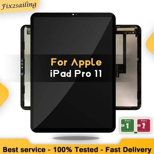 100% Tested LCD Display Touch Screen Panel For Apple iPad Pro 11 A1980 A1934 A1979 Screen Assembly Replacement Part