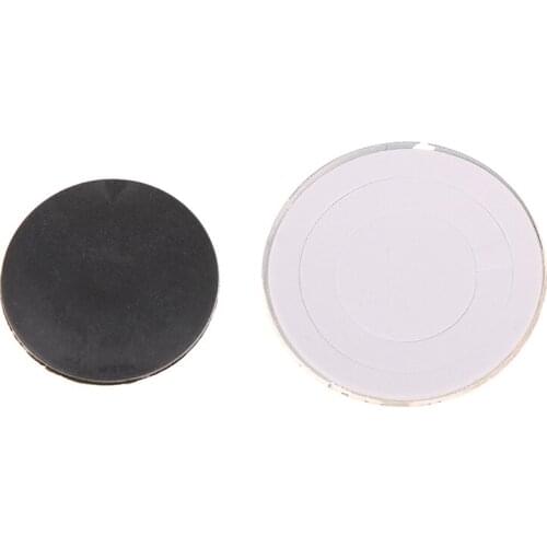 2pcs Car 360 Degree Framless Blind Spot Mirror Wide Angle Round Convex Mirror Small Round Side Blindspot Rearview Parking Mirror