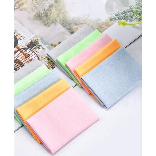 5pc Explosive Velvet Surface High-quality Glasses Cloth Mobile Phone Screen Wipe Cloth Jewelry Cleaning Convenient Glasses Cloth