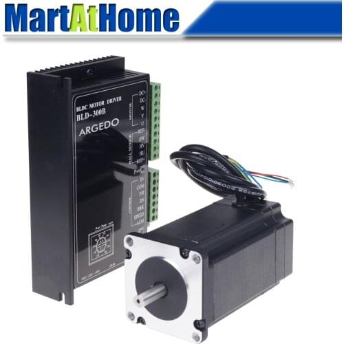 CNC BLDC Brushless DC Motor Driver Kit Input 18~56V 3000RPM 103W 125W 188W