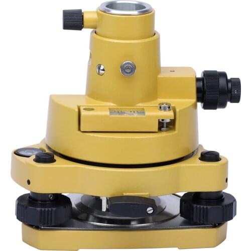 Brand New Three-Jaw Tribrach & Adapter W/Optical Plumme holder for TOPCON SOKKIA Trimble Pentex Type Prisms GPS SURVEYING