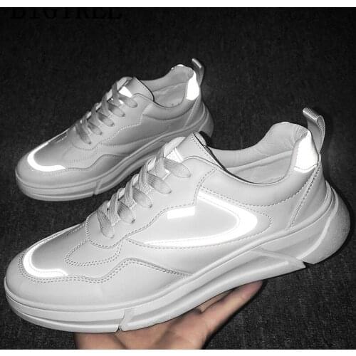 Black Sneakers Leather Shoes Men White Shoes Fashion Mens Casual Shoes Hot Sale Luxury Sneakers Zapatos Para Hombre Scarpe Uomo