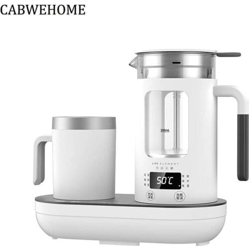 2 in 1 Multifunction Electric Kettle Travel Water Heating&Cooling Cup Heater Stew Tea Pot Stew Quikly Cooker Boiling Cooling Cup