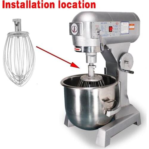 Stainless Steel Wire Whip Stirrer Accessories Mixer To Beat Egg Balls Blender Milkshake Noodle Machine Parts