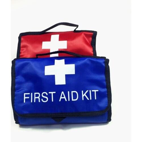 Portable Travel Outdoor First Aid Kit Emergency Kit Life-saving Kit Medical Kit Suitable for Family Car Outdoor Camping