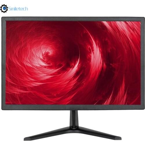 24 inch plastic bezel 1080P HDMI video ouput audio VGA 1920*1080P LED laptop display for surveillance security system