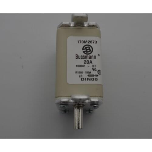 Power Fuse 170M2673 20A 1000V Bussmann Fuse for Switch Electrical Protection