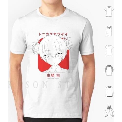 Tsukasa Yuzaki-Tonikaku Kawaii T Shirt Cotton Men Diy Print Anime Manga Kawaii Waifu Best Girl Tonikaku Kawaii Tsukasa