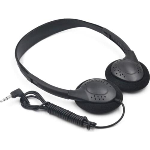 Universal 3.5mm Plug Soft Earmuff Music HiFi Gaming Wired Headset Headphone