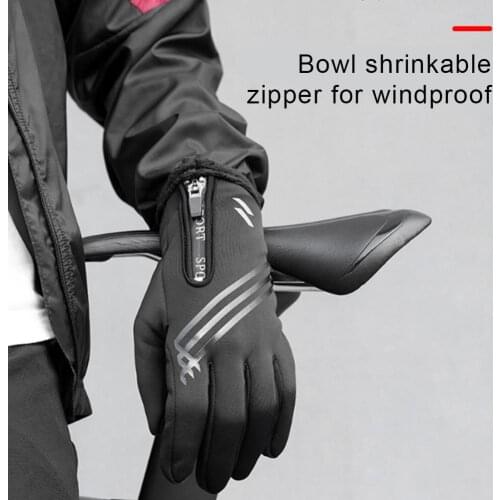 Waterproof Windproof Thermal Gloves Winter Touch Screen Warm Gloves for Cycling Riding Running Outdoor Sports cold resistant