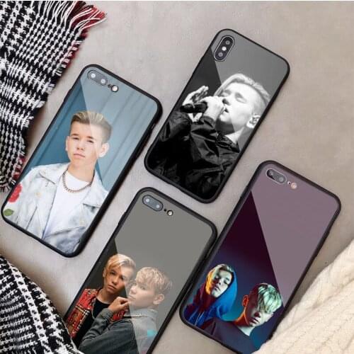 Marcus & Martinus Tempered Glass Phone Case For iphone 12 11 Pro Max 5 6 7 8 PLUS X XS XR XSMax Shell