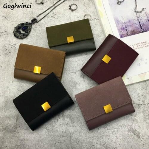 Wallets Women Cash Card Photo Holder Solid Hasp Womens Elegant Retro Coin Purse Casual Small Thin Large Capacity Fashion Chic