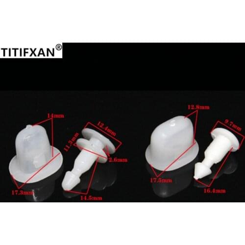 10PCS Door under the board fixed plastic clamp clip for Nissan Paladin Geniss old Bluebird plastic fastener