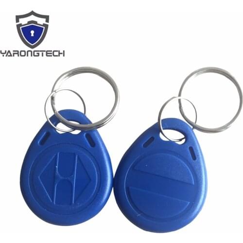 100pcs 125khz rewritable T5577 rfid keyfobs/tag for hotel key