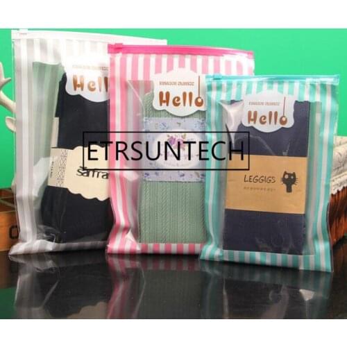 300pcs Underwear scarf bra swimsuit self sealing plastic bag small large packaging storage bags pouch package